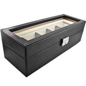 🔥🔥🔥JBW Faux Leather 5 compartment watch case